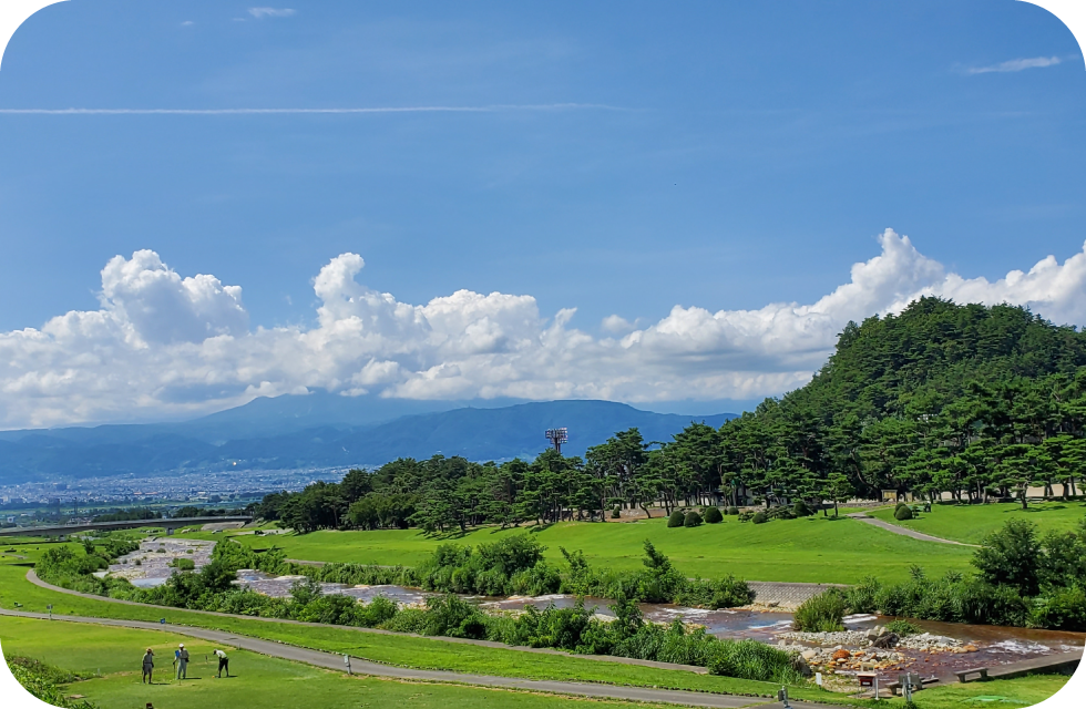 写真:百々川緑地